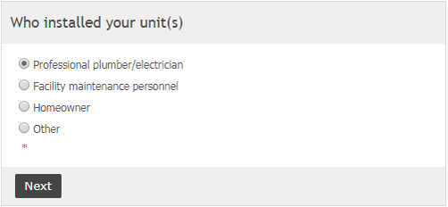 Who installed your Stiebel Eltron tankless water heater?