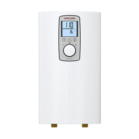 The Stiebel Eltron DHC-E Plus series tankless water heaters are the most technologically advanced point-of-use tankless water heaters available today. They combine Stiebel Eltron