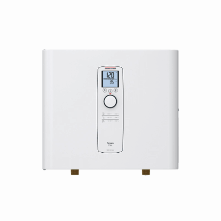 Similar to the Tempra Series, the Tempra Plus models are also frequently used for higher flow rate point-of-use applications.  Tempra Plus models are the most sophisticated electric tankless models available today - featuring exclusive Dynamic Advanced Flow Control Technology which limits flow rate when the unit detects a flow demand higher than its capacity.