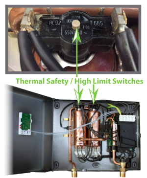 Stiebel Eltron Tempra thermal safety / high limit switch